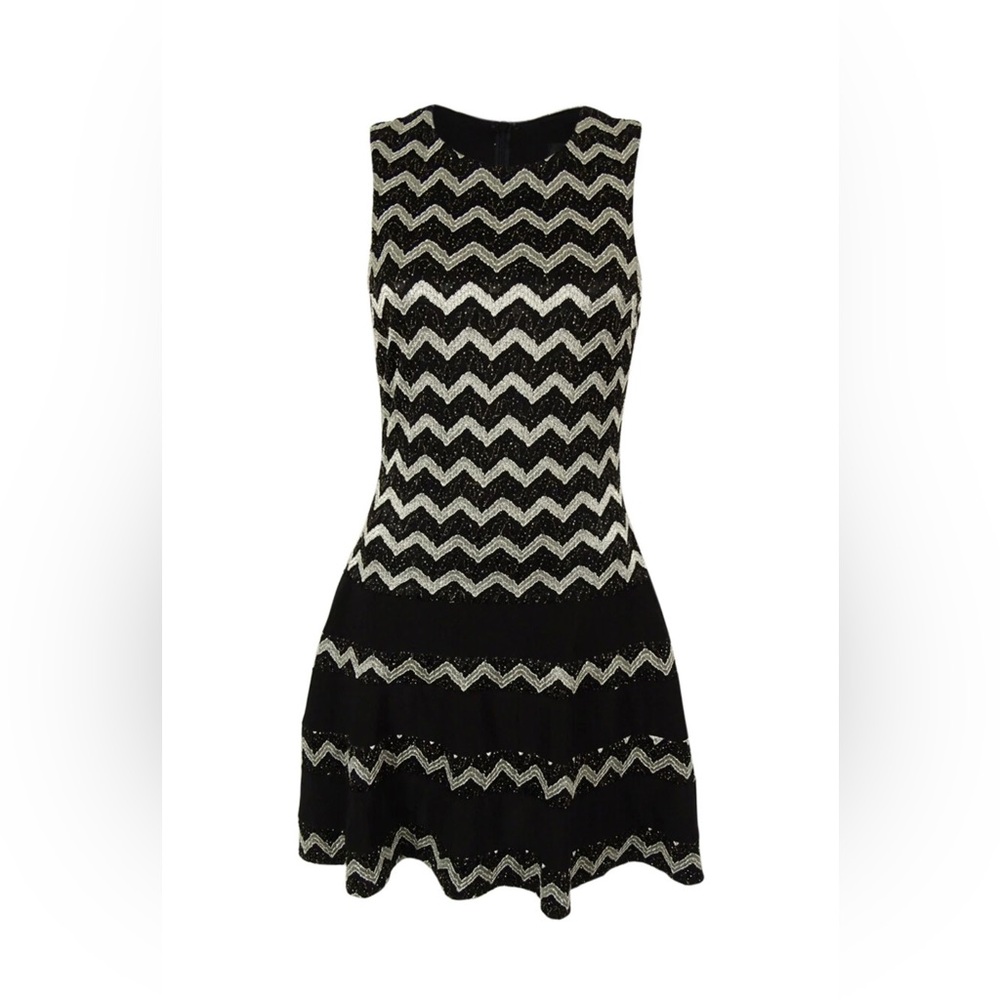 Betsy & Adam Fit & Flare Cocktail Dress